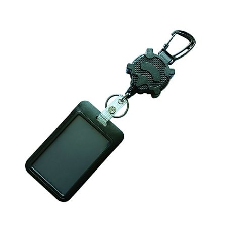 Infällbar ID-Korthållare med Karbinhake