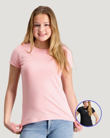 Calvin Klein CK 2PK TEE Sort T-shirts Pige - Kids Brand Store
