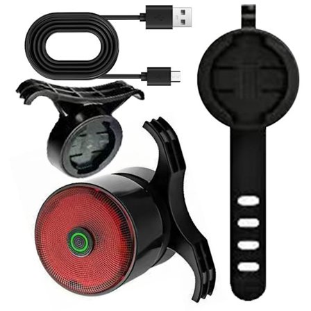 Vattentäta Cyklar Bakljus Cykelsäkerhet Bromsljus Bromsavkänning Cykel Bakljus Intelligent Cykel Bakljus