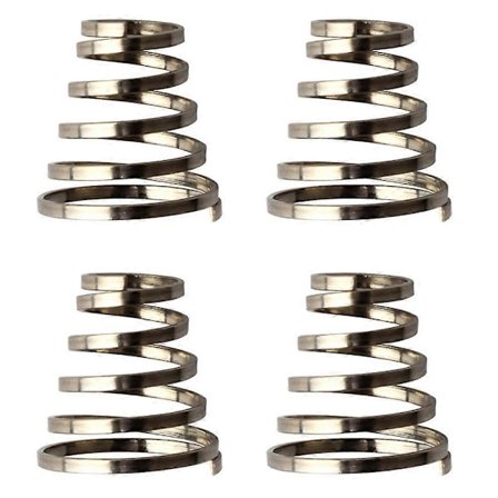 4st Snabbkoppling Cykelhjul Spettfjädrar Ihålig Axel Rostfritt Stål Fjäder