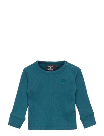 Hmlsami T-Shirt L/S Blue Hummel