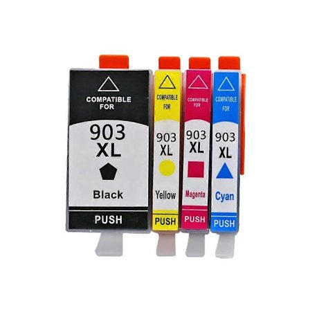 Vaihtoehto 903XL:lle HP 903XL 903xl hp903xl mustekasetille, yhteensopiva HP Officejet Pro 6950 6960 6970 6975 -tulostimelle