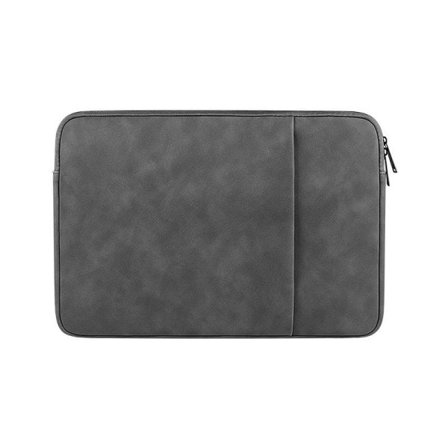 Laptopväska datorfodral/fodral till bärbar dator mörkgrå 13.3 tum