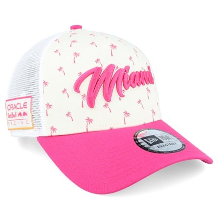 New Era - Motor Beige trucker Cap - Red Bull F1 24 Miami Off-white E-frame Trucker @ Hatstore