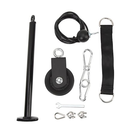 Viktkabel Trissa System Gym Vikt Trissa System Fitness LAT Lyft Trissa System DIY Hemmagym Fitnessutrustning