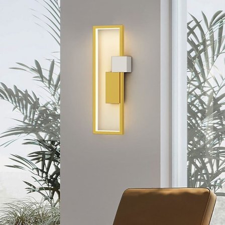 LED Vägglampa Sovrum Sängbord Nordisk Minimalistisk