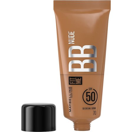 Maybelline New York Fit Me Nude BB Cream SPF 50 70, Makeup, Ansigt, Bb/cc Cream