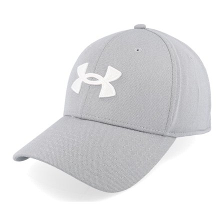 Under Armour - Grey flexfit Czapka Z Daszkiem - Blitzing Steel Flexfit @ Hatstore