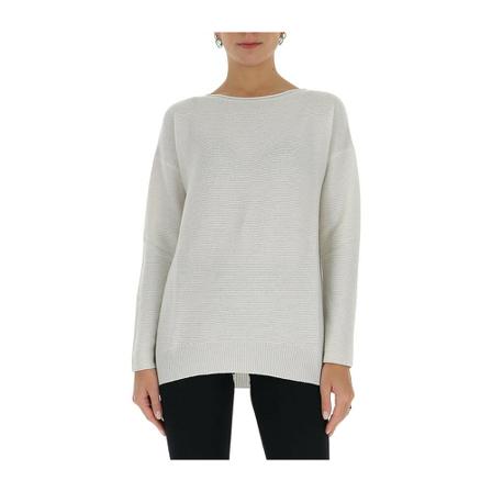 Fabiana Filippi drop-shoulder sweater Hvid, Dame