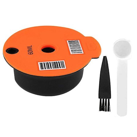 Återanvändbara Kaffe Kapslar, Kompatibla med för-S Maskiner, Kaffe Filter Återfyllningsbara Kaffe Pods 60ml