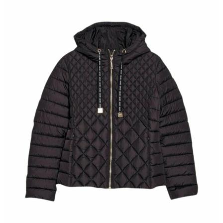 Liu Jo, Quilted Jacket Czarny, Kobieta, Rozmiar: XL