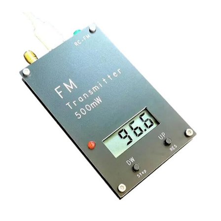 Sender 2000M digital skjerm 500MW Stereo 76-108M Radio FM-sender