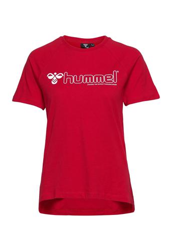 Hmlnoni 2.0 T-Shirt T-shirt Top Rød Hummel
