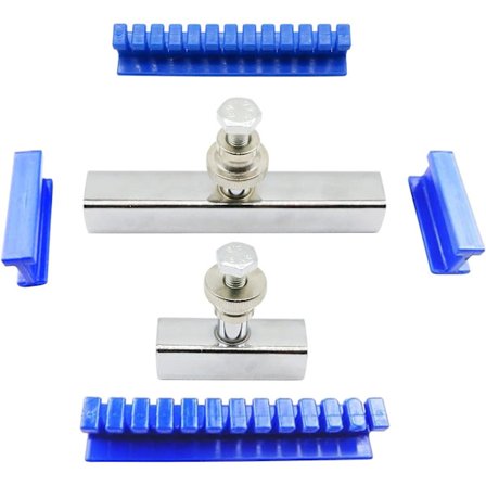 Auton maaliton lommonpoistotyökalusarja Nylon Auto Body Dent Removal Tool Kit 6 Pack Blue Glue Tabs for Dent Removal