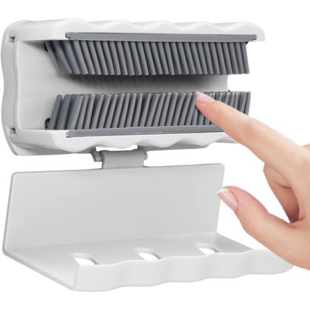 Dusjvegg hårbørste, gjenbrukbar dusjvegg hårbørste w