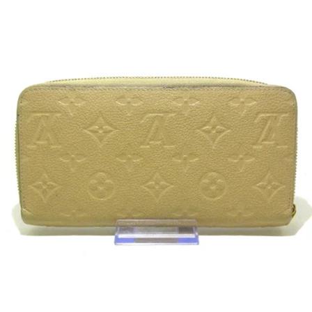 Louis Vuitton Vintage, Pre-owned Leather Wallet Geel, Dames, Maat:ONE Size