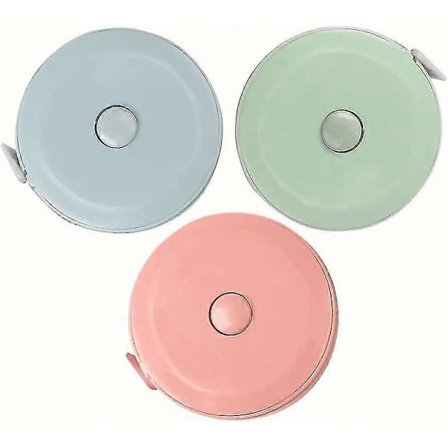 3 Stykker Myke Målebånd for Kroppen Dobbel Skala Mykt Målebånd Rundt Målebånd [DB]