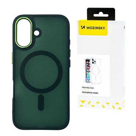 Wozinsky Fashion Case MagSafe til Samsung Galaxy S25 Ultra - Grøn