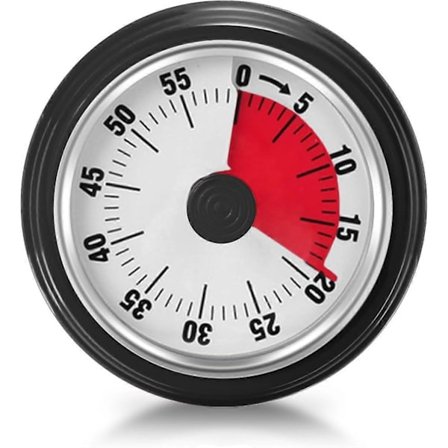 1 st visuell timer, kökstimer med magnetisk bas