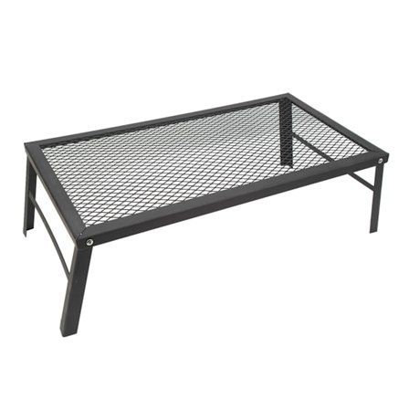 Sammenleggbar Bålgrill Kraftig Jern Vanntett Bærbar Bål Matlagingsrist for Utendørs Grill