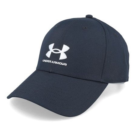 Under Armour - Zwart adjustable Cap - Branded Lockup Black Adjustable @ Hatstore