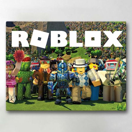 Lerretsbilde / Bilde - Roblox - 40x30 cm - Lerret