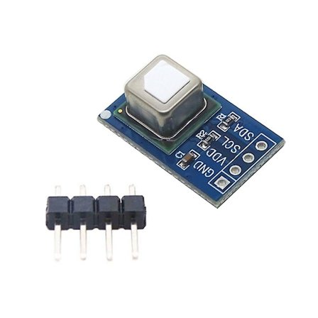 Scd41 Gassensor Modul Detects Co2, Karbondioksid, Temperatur Og Fuktighet I En Sensor