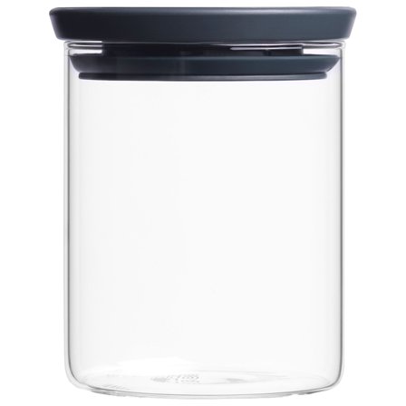 Brabantia Stapelbar glasburk 0,6 liter, transparent | Matlagning > Köksredskap > Matförvaring | Bagaren och Kocken