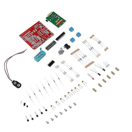 DIY Mega328 Transistor Tester LCR Diode Kapacitansmåler