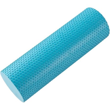 Højdensitetsskumrulle - Tekstureret muskelmassager til yoga, pilates og restitution, 18" x 6" (45x15cm)