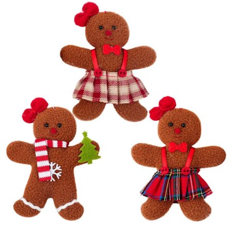 3 Bedårende Juledekorationer med Honningkagemænd: Festlige, Holdbare og Alsidige