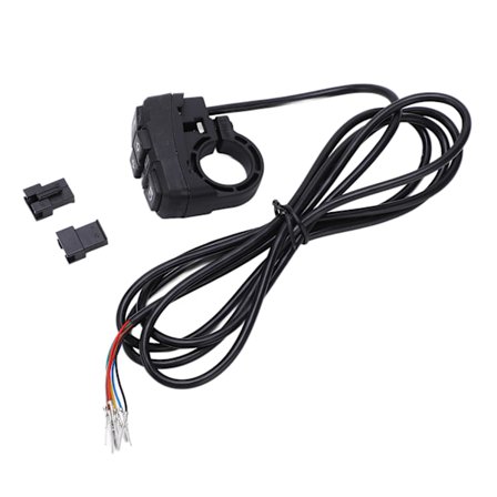 Cykel Forlygte Kontakt 3 i 1 Lys Horn Blinklyskontrol til Mountainbike Scooter Konvertering