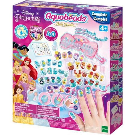 Disney Princesses Manicure Box - Aquabeads - naglar som håller sig med vatten