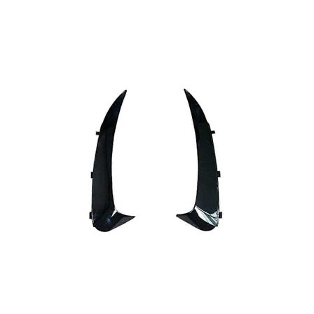 Bakre Stötfångare Canard Flaps Spoiler Cover Trim Tillbehör för C Klass W205 2015-2021 Coupe