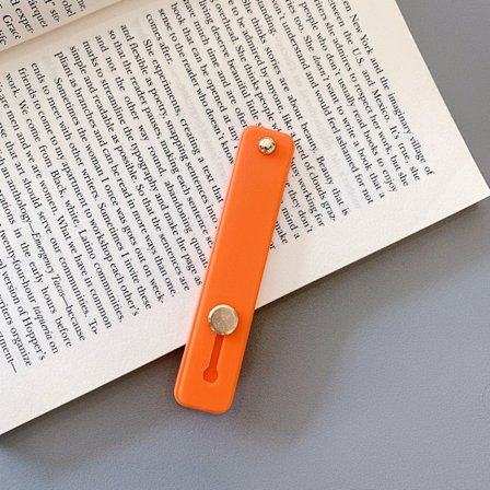 Mobilringhållare i silikon, telefonbaksida klistermärke hållare, enfärgad push-pull silikonhållare, live streaming lat person hållare