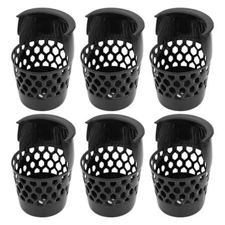 6 kpl Biljardipallon Säilytystaskut Muoviset Biljardipöydän Verkkokorit Pudotusverkkopussin Lisävaruste M