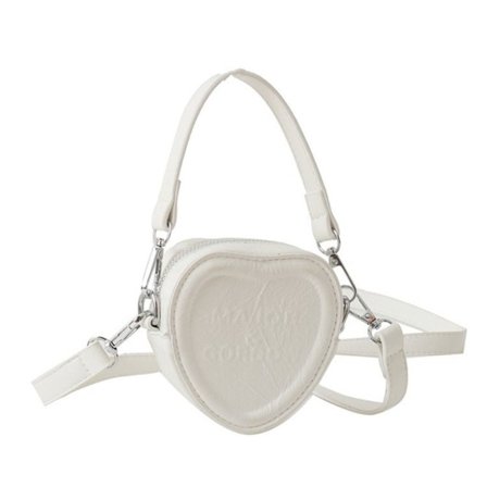 Søte hjerteformede mini crossbody-vesker Trend koreansk mote