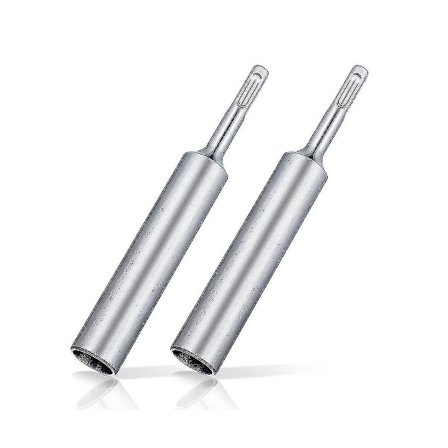 2 st Jordstångsbitar Drivdon för 5/8 tum & 3/4 tum Jordstång, 1 tum/ 25 mm Slitstark Slagborr Diameter