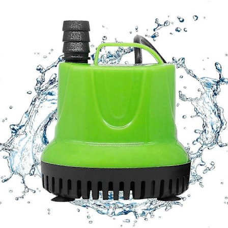 25W Senkbar Vannpumpe, 1200L/T Ultrastille Fontene Vannpumpe, Bunn-pumpe Akvariumpumpe, for Dam Hage Fisketank