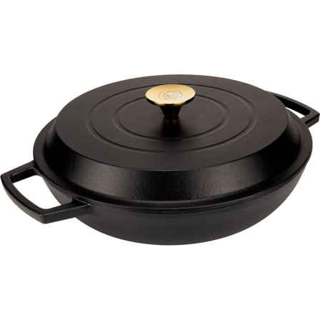 Mareld Sautérpande Støbejern, 28 cm - Sort | KitchenOne