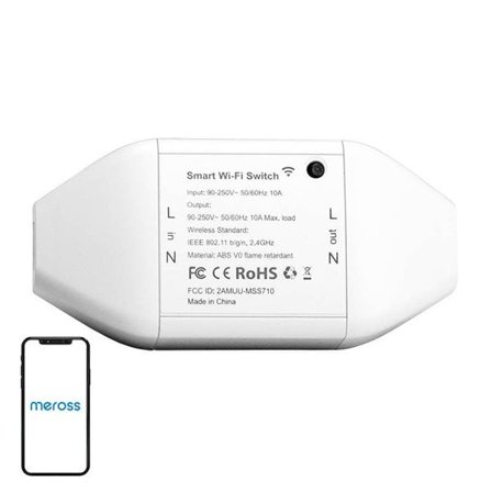 WiFi-smartbryter Meross MSS710-UN (ikke-HomeKit)
