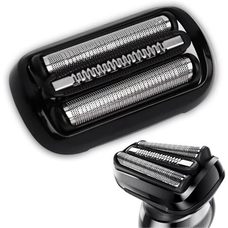 Series 5/6 53B Erstatningshode for Braun Elektrisk Barbermaskin, Kompatibel med 5020 cs 5018s 5035s 5049 cs 5050cs 6020s 6040 cs 6075cc 6072cc 6090cc