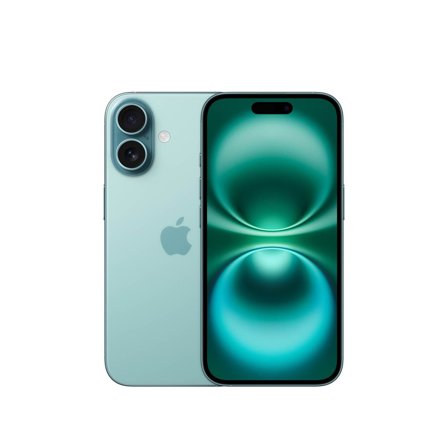 Apple iPhone 16 128GB - Teal Mobiltelefon