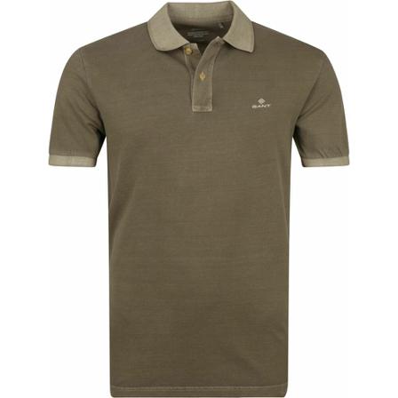 Gant, Polo shirt Groen, Heren, Maat:M,Katoen