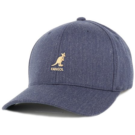 Kangol - Azul flexfit Boné - Wool Denim Flexfit @ Hatstore