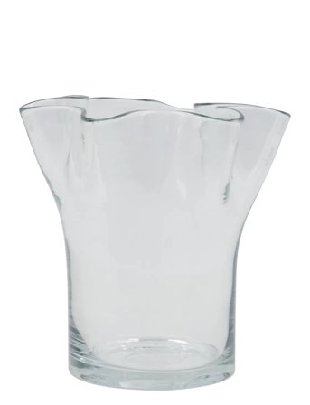 house doctor Vase, Hdplis, Klar - Nude - H17CM