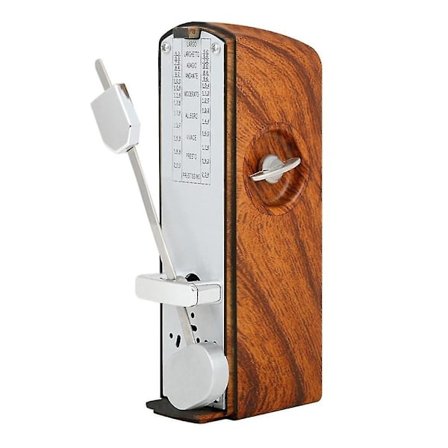 Mekanisk Metronom med Enkelt Femspisset Stjerneforsterkerhulldesign, Justerbar Metronomhastighet 60 til 208 Slag A