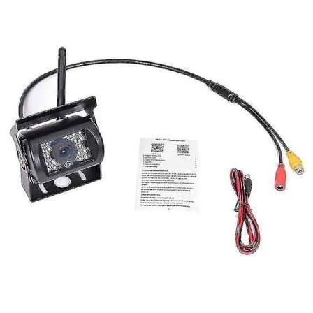 HD Wifi Vanntett Lastebil Ryggekamera Trådløst Ryggekamera 170 Bred Vinkel Nattsyn Buss Lastebil Cam-WELLNGS