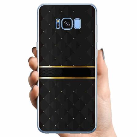Samsung Galaxy S8+ Tpu Mobilskal Golden Stripes