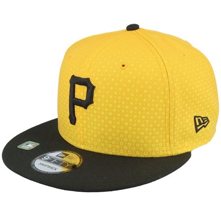New Era - MLB Amarelo snapback Boné - Pittsburgh Pirates MLB24 City Connect Off 9FIFTY Pineapple/Black Snapback @ Hatstore